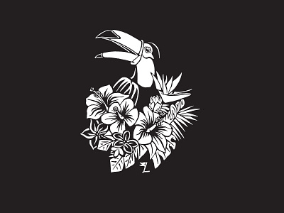 "Poison" apparel blackandwhite illustration ink tshirt vector