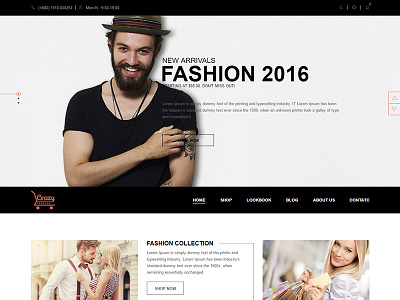 Crazy Fashion – eCommerce HTML5 template $5.00