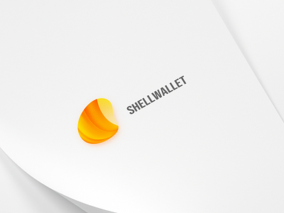 a financial app logo financial logo shell wallet