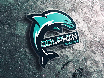 Dolphin Esport Mascot Logo