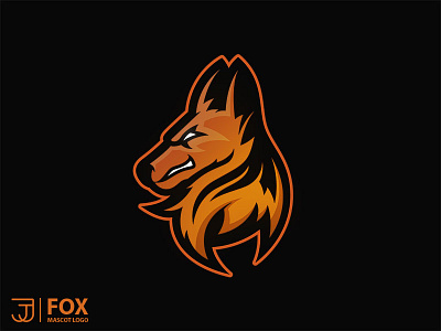 Fox Mascot Logo design fox logo mascot vector