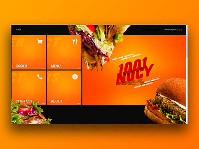 1001NOCY Restaurant Website 1001nocy css design html photoshop ps web webdesign