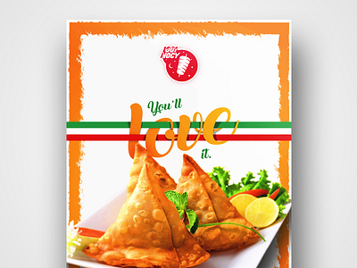 You'll Love It 1001nocy design food plakat poster samosa