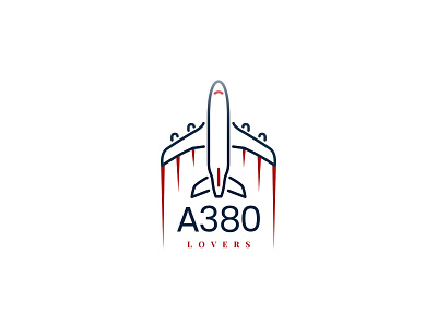 A380 Lovers Branding a380 a380 lovers branding logo plane