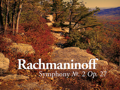 Rachmaninoff - Symphony No. 2, Op. 27 background music photograph retouch
