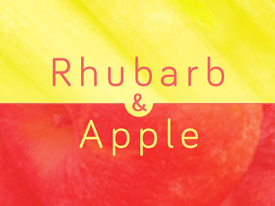 Rhubarb & Apple