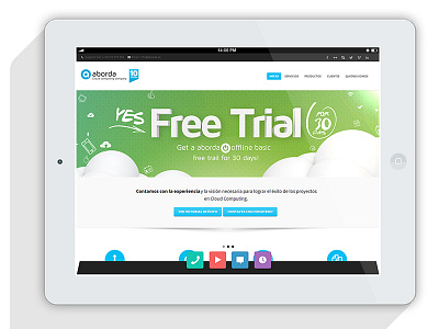 Free Trial aborda app crm homepage offline product salesforce zoominstudio