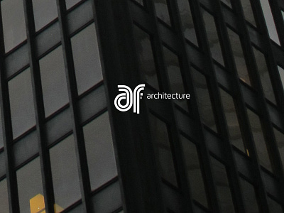 af architecture brand branding design logo