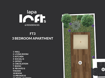 Lapa Lofts & Residences estate plan real