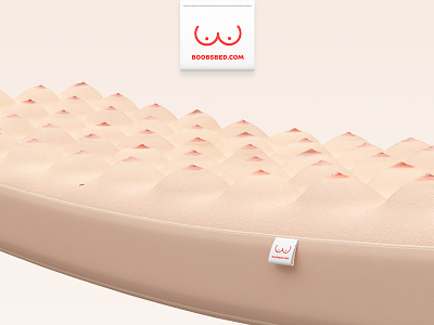 Boobs Bed by ZOOMINSTUDIO on Dribbble