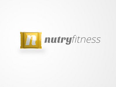 Nutryfitness 3d 3ds logo vray