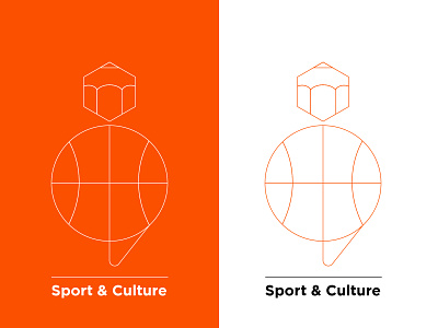 Sport and Culture Logo culture logo logodesign pictogram sport
