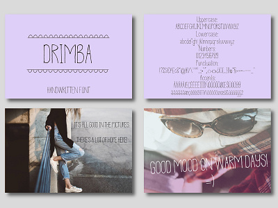 DRIMBA | HANDWRITTEN FONT