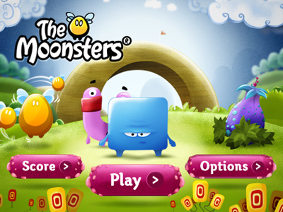 The Moonsters Game ars ars thanea design game ios iphone
