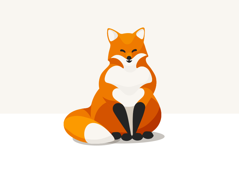 Fat Fox cartoon. Fat Fox PNG. Fox fat Art vector.