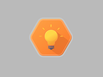 Light bulb badge badge bulb icon illustrator light bulb