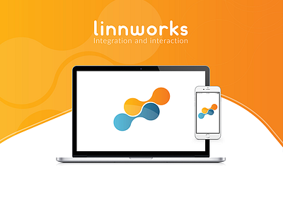 linnworks brand branding color design designer icons identity logo motion palette product