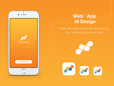 UI Design app brand branding color design icon icons logo ui web