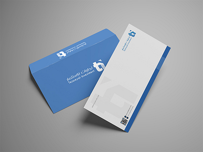 Envelope blue brand branding card color desgn designer envelope icons identity logo