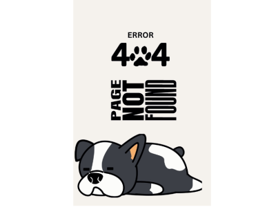 404 error page app branding graphic design logo