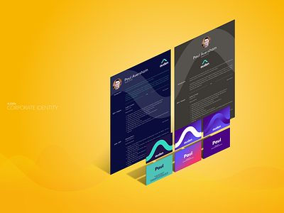 Corporate Identity bank app brand design branding business card design corporate identity financial services fintech loans marketing mobile banking ux ui