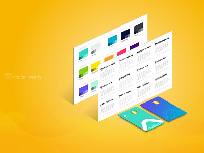 Corporate Identity bank app brand design branding business card design corporate identity financial services fintech loans marketing mobile banking ux ui