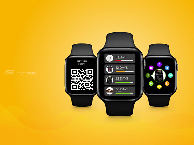 Apple watch prototype apple watch mobile product design saas ux ui watch app watch design watch prototype wearable