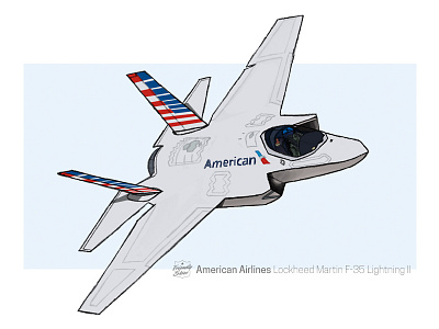 Friendly Skies - American Airlines F-35 Lightning II