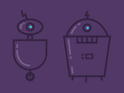 Mini Droid Mod. 2 art character design illustration minimalism vector vetorial