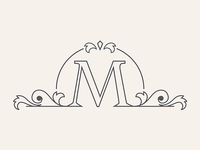 M art design logo vetorial
