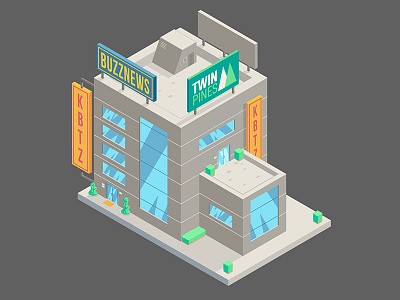 Isometric building angle art city illustration illustrator isometria isometric vector vetorial