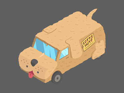 Dumb & Dumber Car car city dumb dumber illustration illustrator isometria isometric sheepdog truck vector vetorial