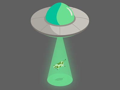 UFO art city et illustration illustrator isometria isometric ovni ship ufo vector vetorial
