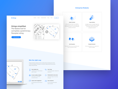 Sitings Landing Page