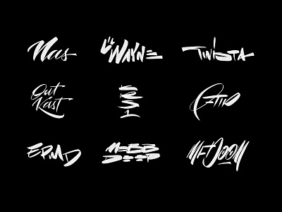 Procreate Script Sketches brand branding brush calligraphy illustrator logo marker pen script type typography vector