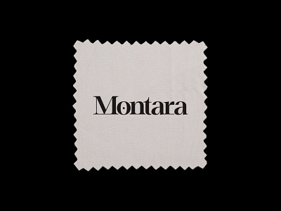 Montara Logotype brand branding font grafier logo pangram pangram type typography vector