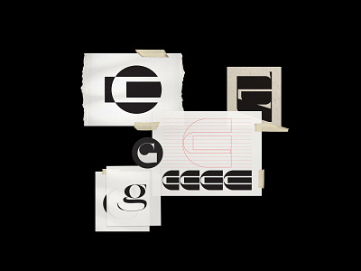"G" – 36 Days of Type 2019 display font illustration illustrator mockup type typography vector