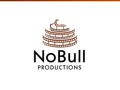 No bull Productions icon logodesign logos production logo