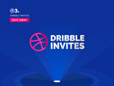 Dribbble Invites dailyui design dribbble dribbble ball invite invites logodesign uiux