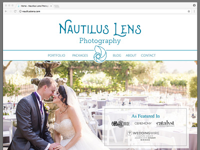 Nautilus Lens Website Update