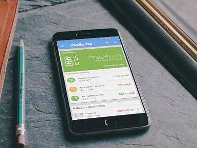 Financial mobile app