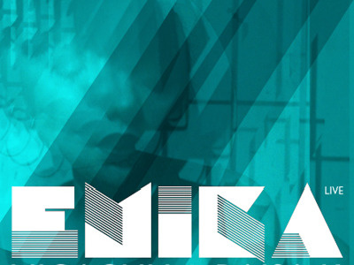 Tour poster for Emika poster print type
