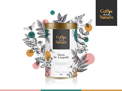 Design Packaging for a Fictional Brand of Coffee branding clean coffee color creative daily 100 dailyui desenhar design dribbble illustration logo packaging photoshop typography