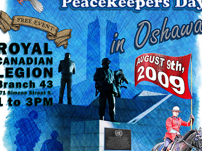 Oshawa Peacekeepers Day Poster