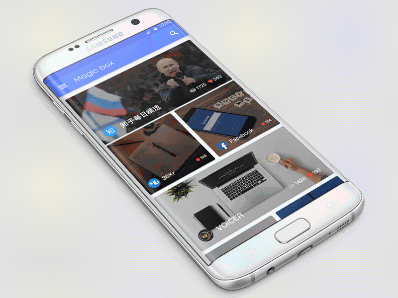 Magic Box - 1 android app material design ui ux