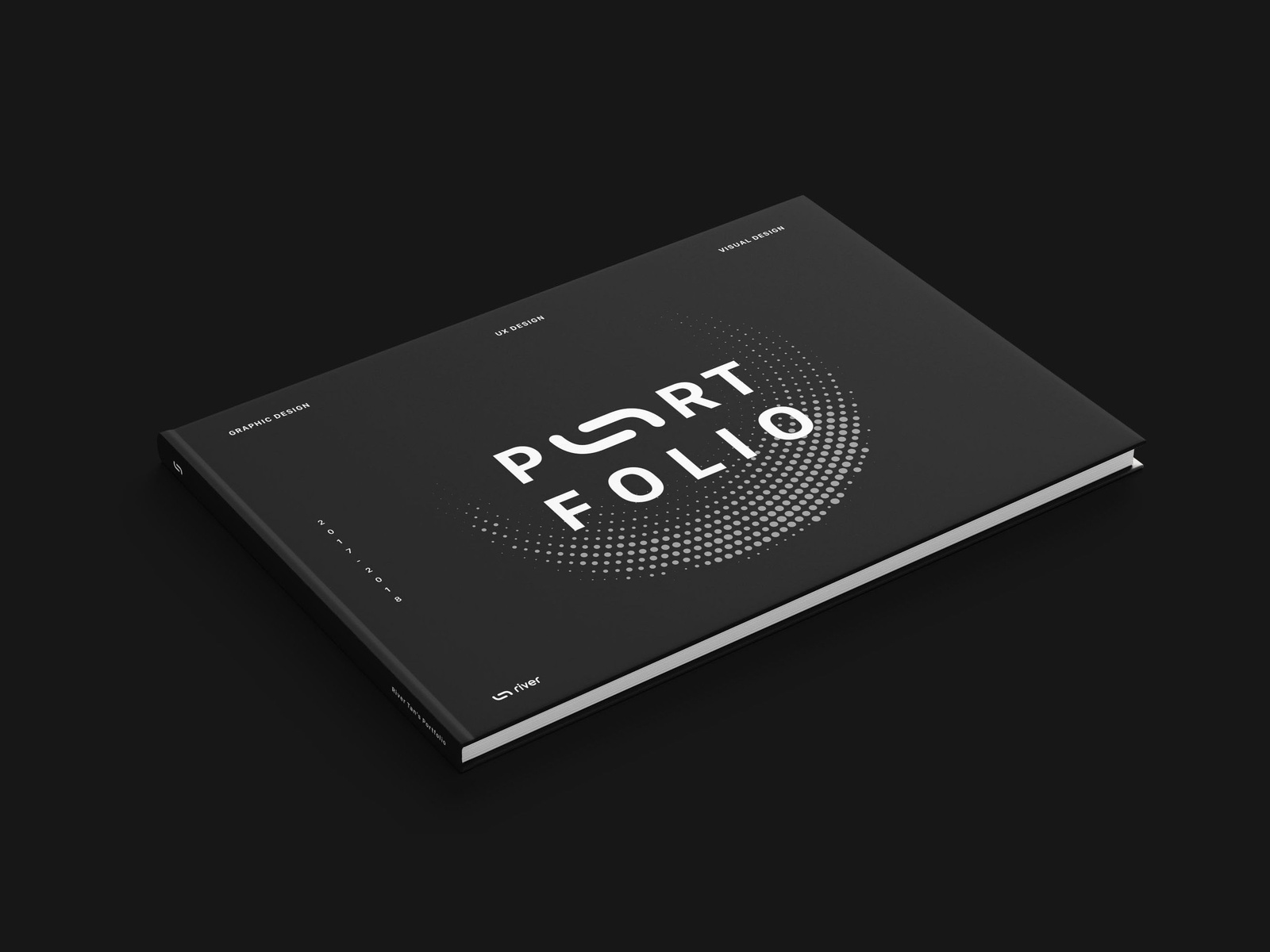 Portfolio Book Cover By RiverTan On Dribbble