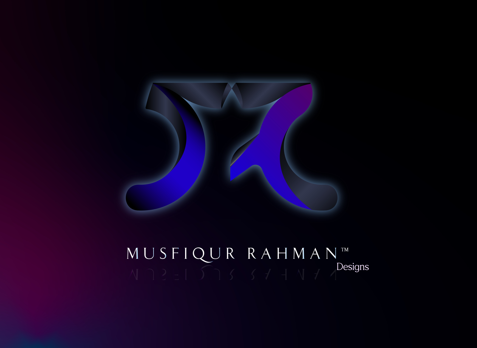 MR Designs Lettermark Logo Design Concept by Kazi Musfiqur Rahman