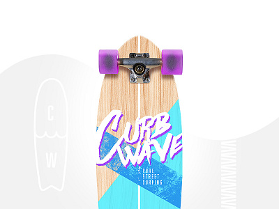 Curbwave Cruisers cruiser cruising identity skate skateboard surf surfing