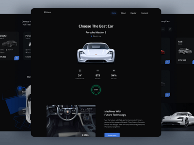 Responsive Website Car