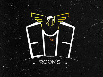 EmaRooms logo branding design graphic design illustration logo typography ui ux vector